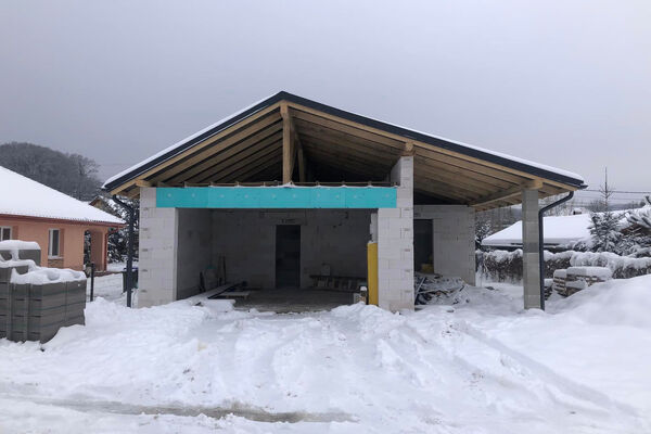 Pasívny rodinný dom - bungalov v Kanaši